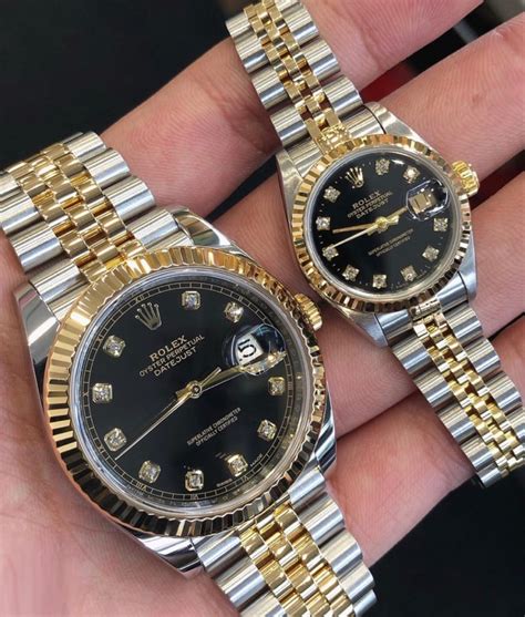 his and her watches rolex|his and hers rolex datejust.